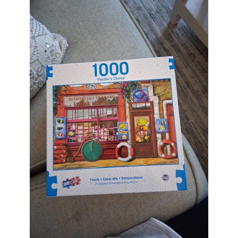 1000 Piece Jigsaw Puzzle - The Fish Shop#21175MSDG Sure Lox